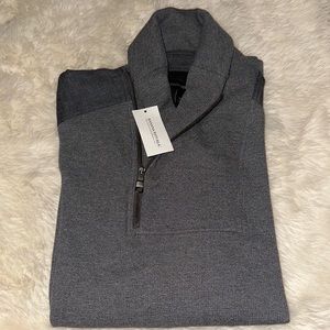 Men’s Banana Republic Grey Quarter Zip Sweater - Never Worn, Tags On - Medium